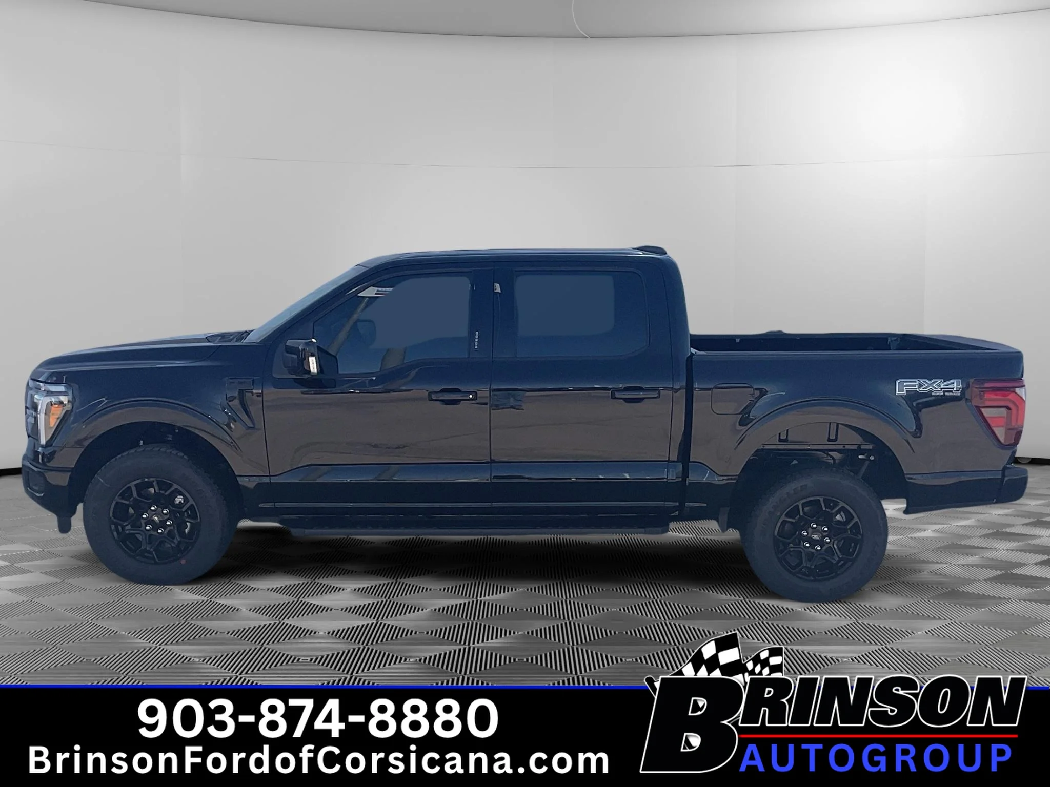 New 2026 Agate Black Metallic Ford Lariat® image 3