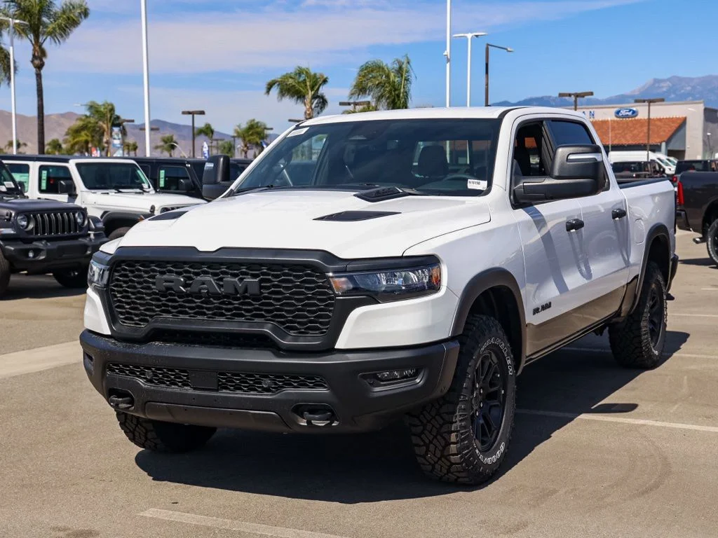 New 2026 Bright White Clear-Coat Exterior Paint RAM Rebel image 7
