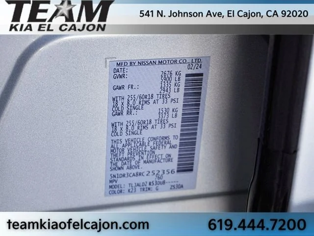 Used 2024 Silver Nissan SL image 38