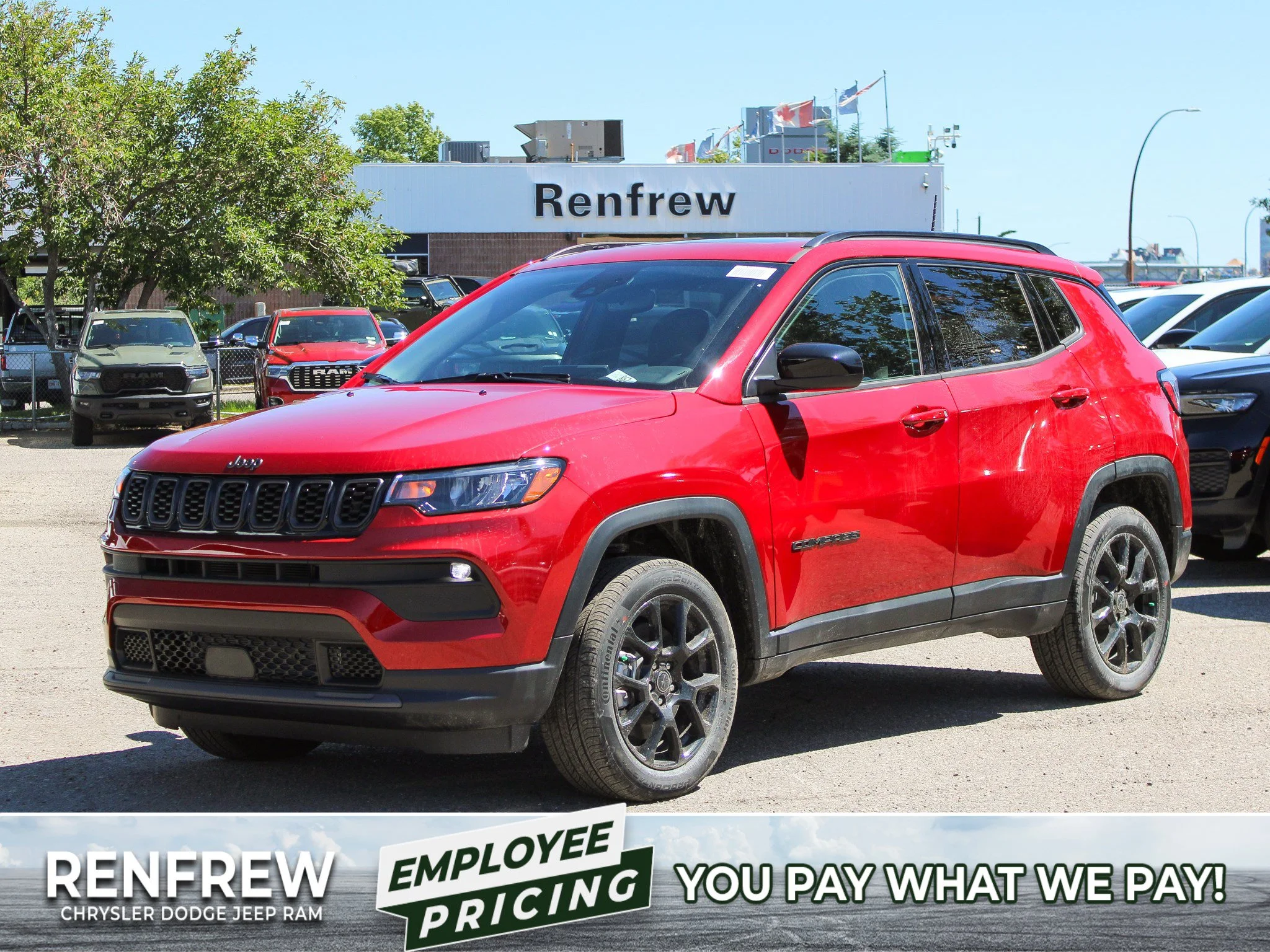 New 2026 Red Jeep North* image 1