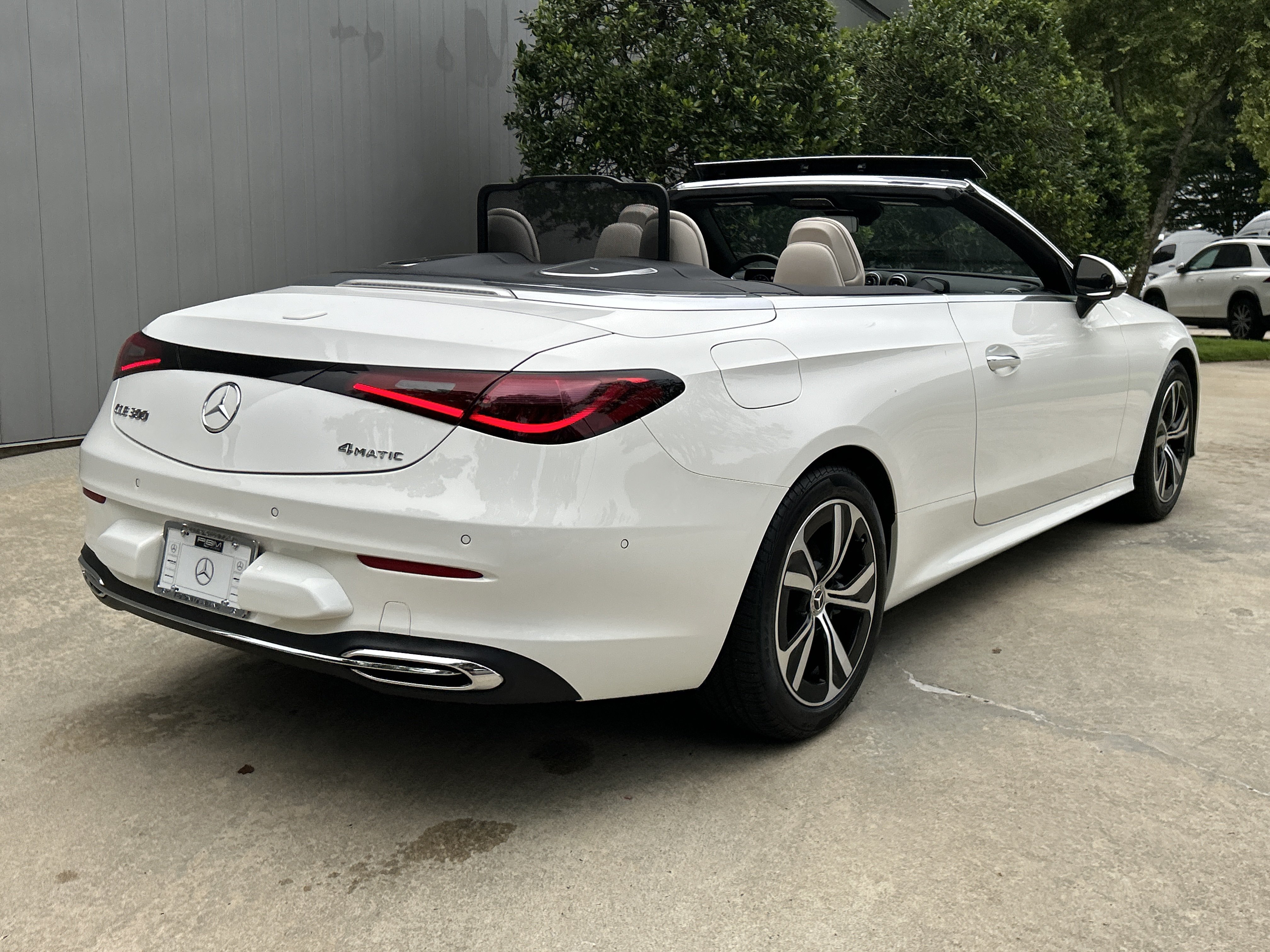 Certified Used 2025 Polar White Mercedes-Benz CLE 300 4MATIC® Cabriolet image 12