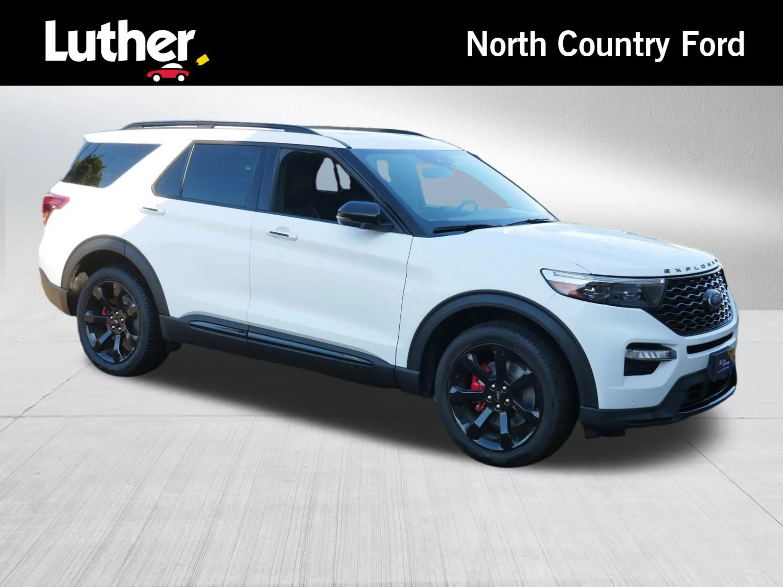 Used 2023 Star White Metallic Tri-Coat Ford ST image 1