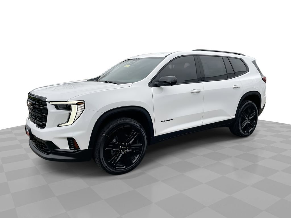 Summit White 2026 GMC Acadia Elevation AWD SUV / Crossover Four-Wheel Drive