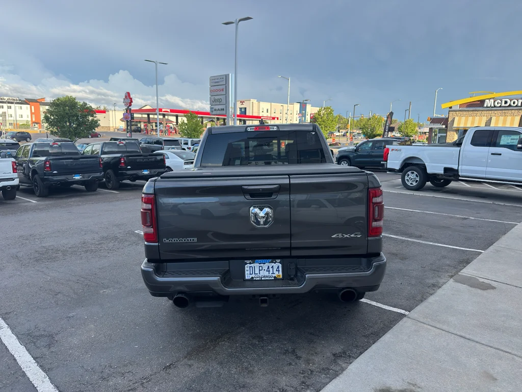 Used 2022 Granite Crystal Metallic Clearcoat Ram Laramie image 4