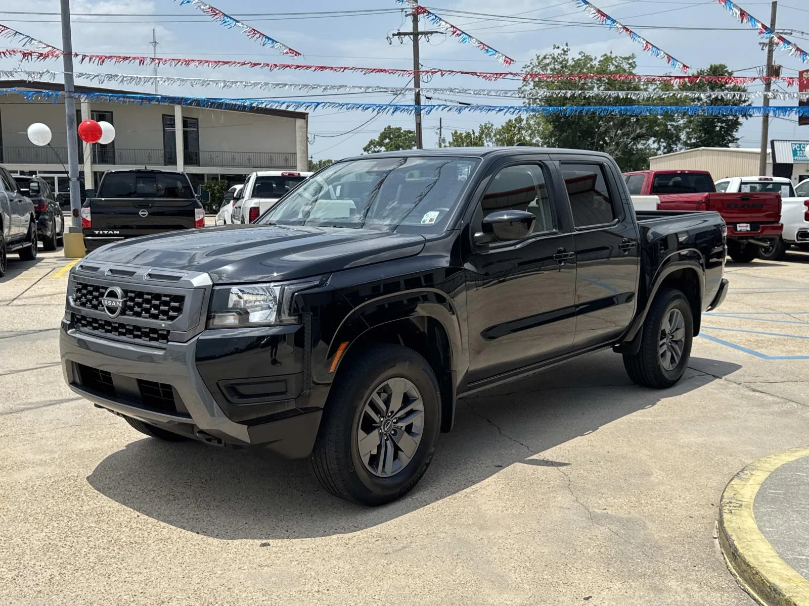Used 2025 Super Black Nissan SV image 3