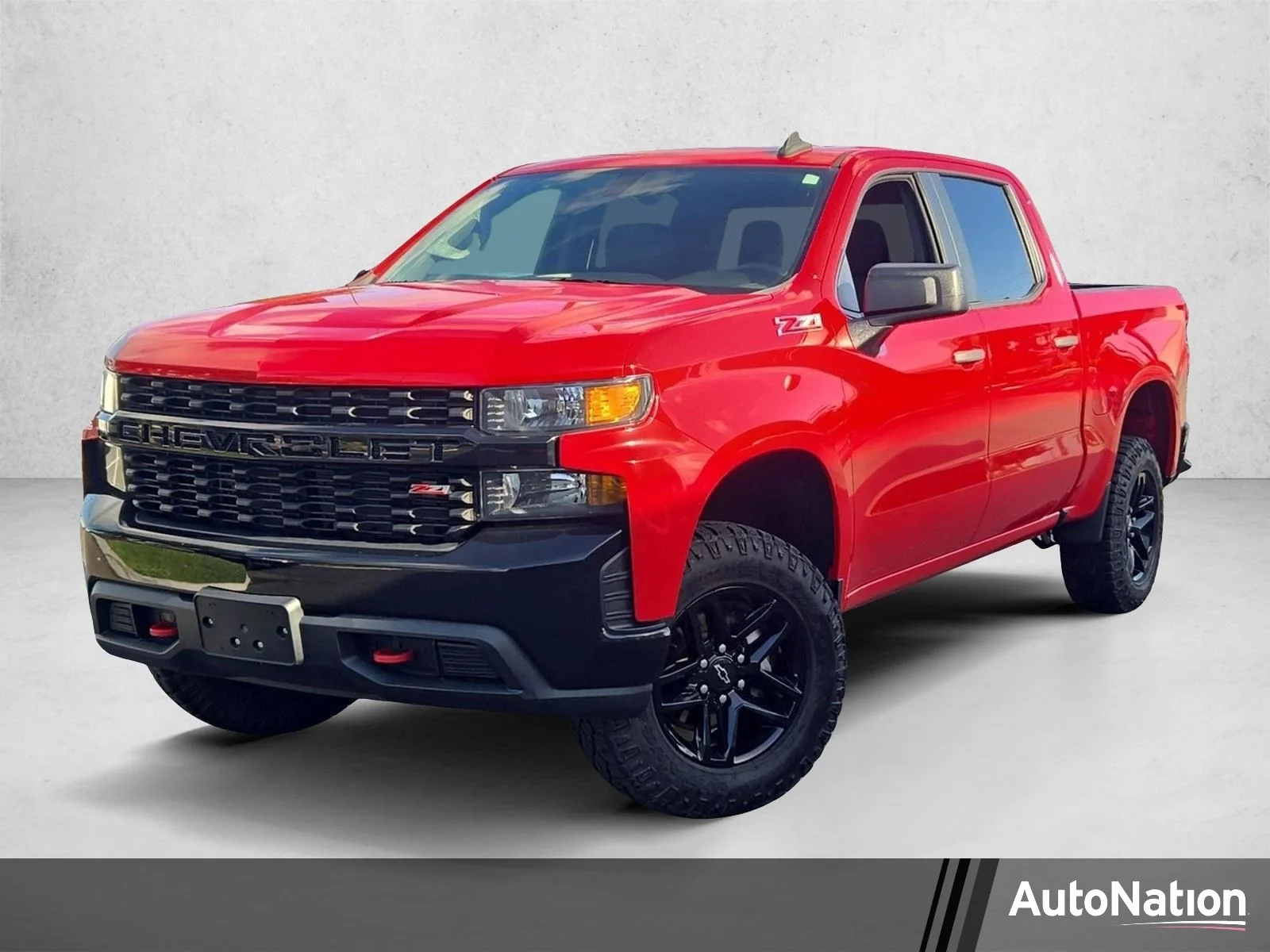 Used 2021 Red Hot Chevrolet Custom Trail Boss image 1