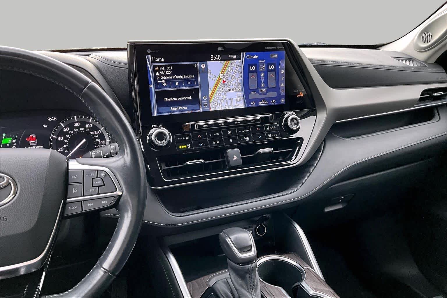 Used 2020 Midnight Black Metallic Toyota Limited image 7