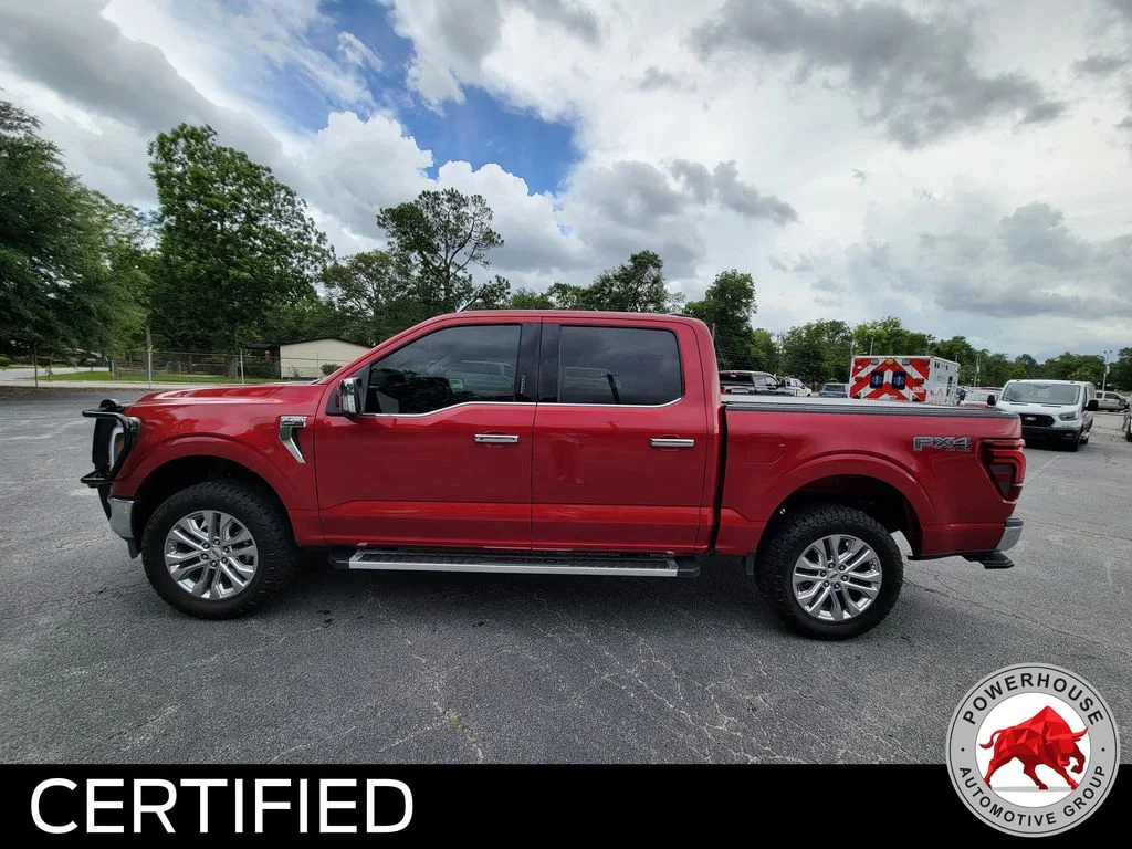 Used 2024 Red Ford Lariat image 2