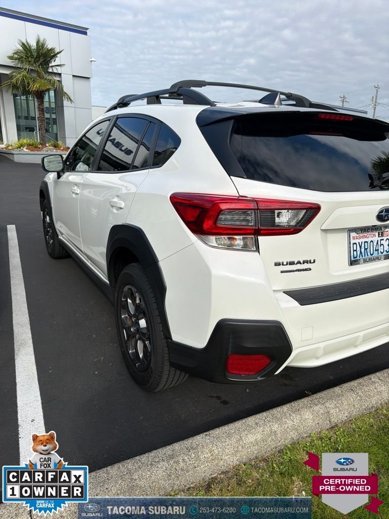 Used 2021 White Subaru Sport image 2