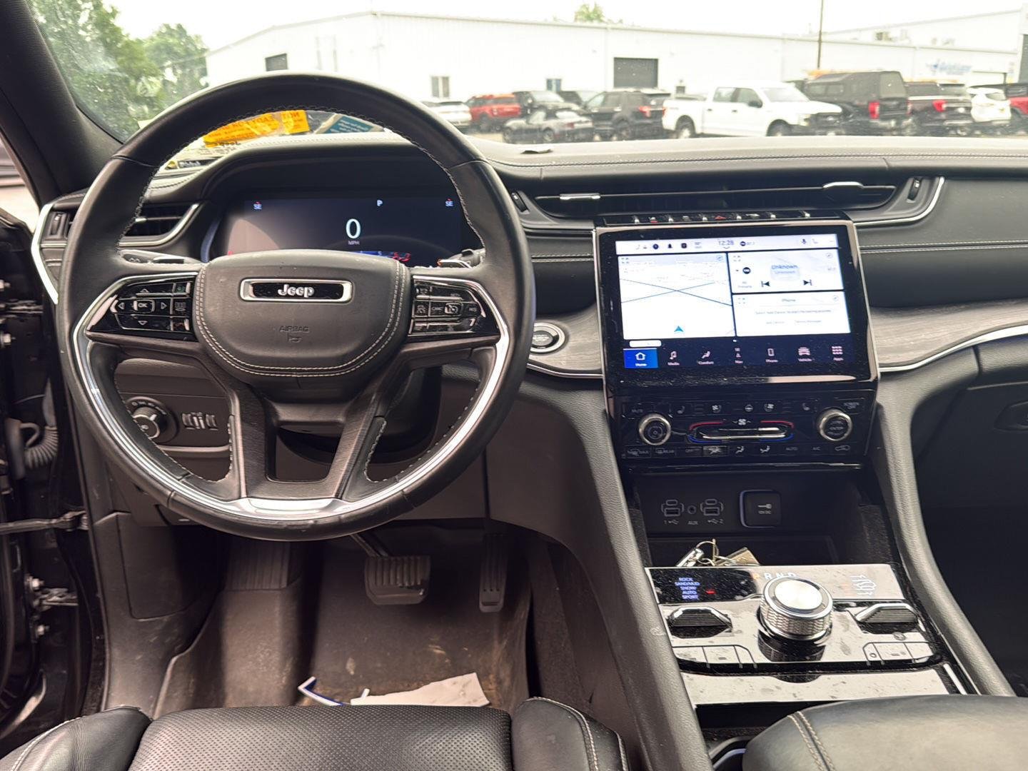 Used 2021 Diamond Black Crystal Pearlcoat Jeep Overland image 2