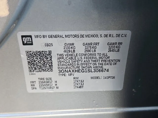 Used 2025 Sterling Gray Metallic Chevrolet LT image 29