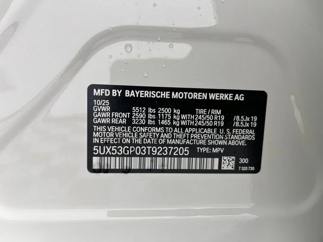 Used 2026 Alpine White BMW 30 xDrive image 26