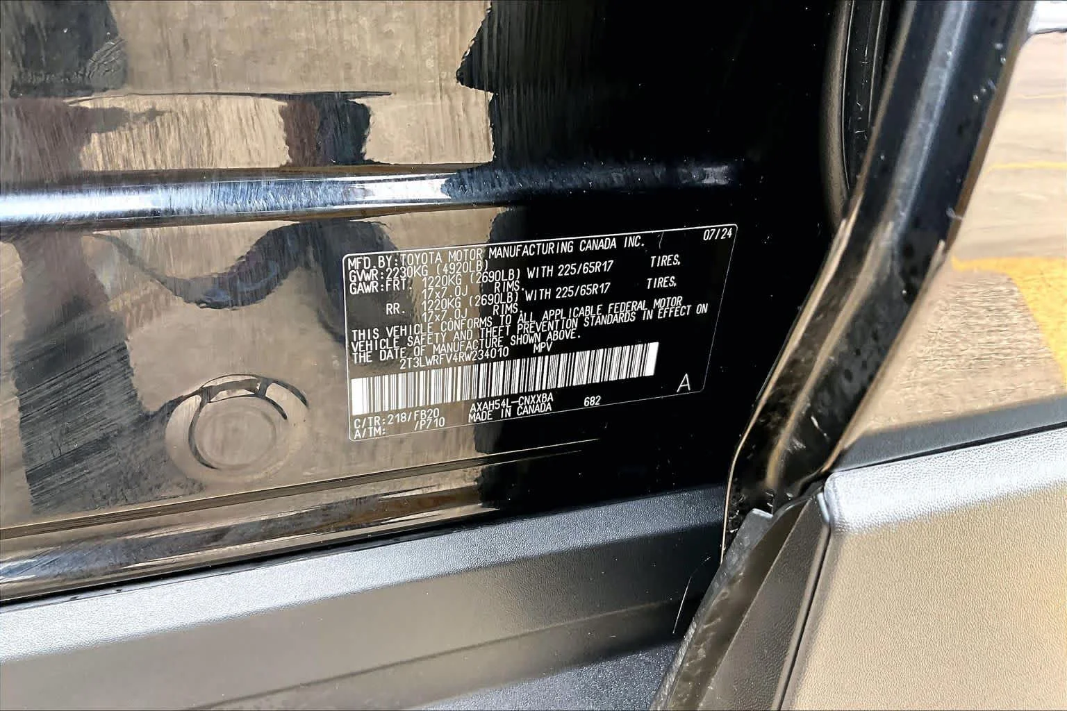 Used 2024 Midnight Black Metallic Toyota Hybrid LE image 34