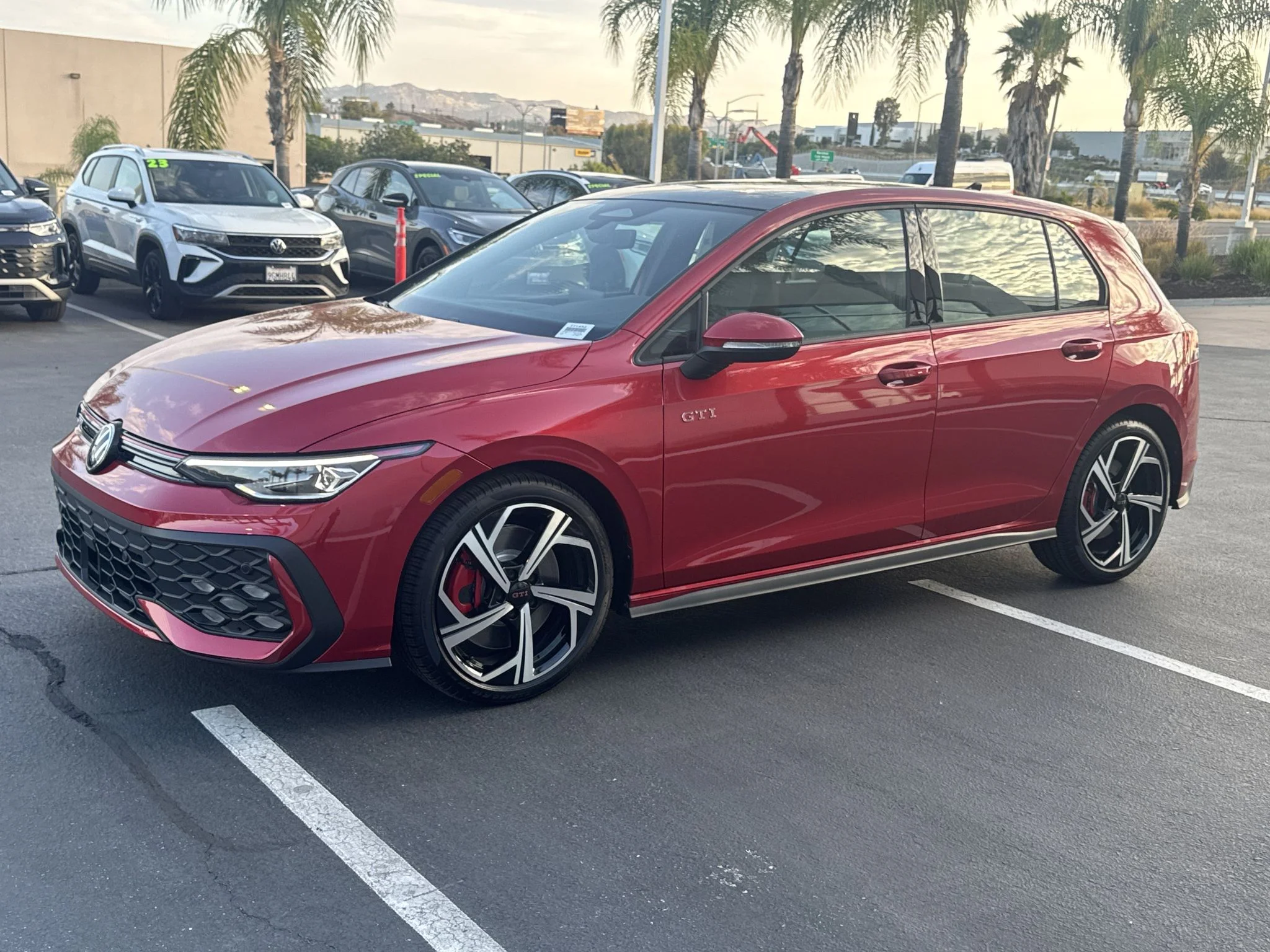 New 2026 Kings Red Metallic Volkswagen SE image 3