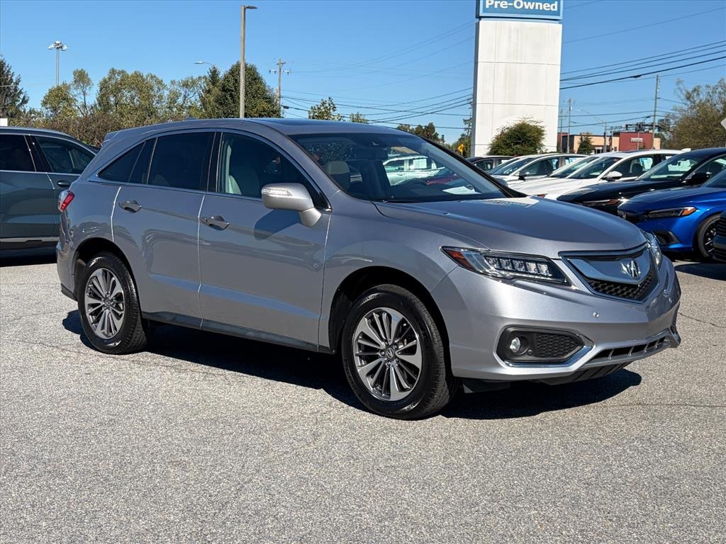Used 2018 Lunar Silver Metallic Acura w/Advance image 1
