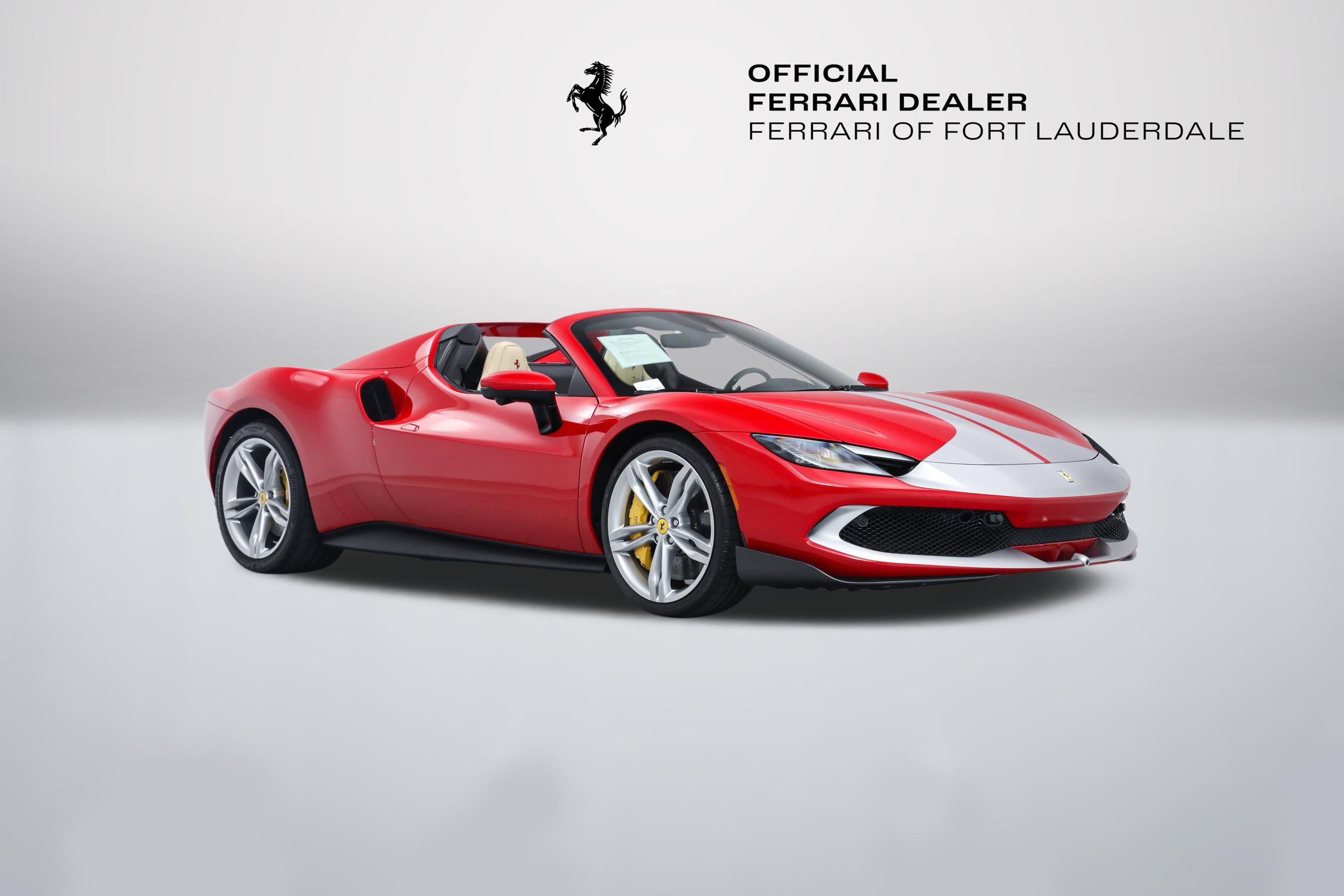 Certified Used 2024 Rosso Corsa Ferrari  image 12