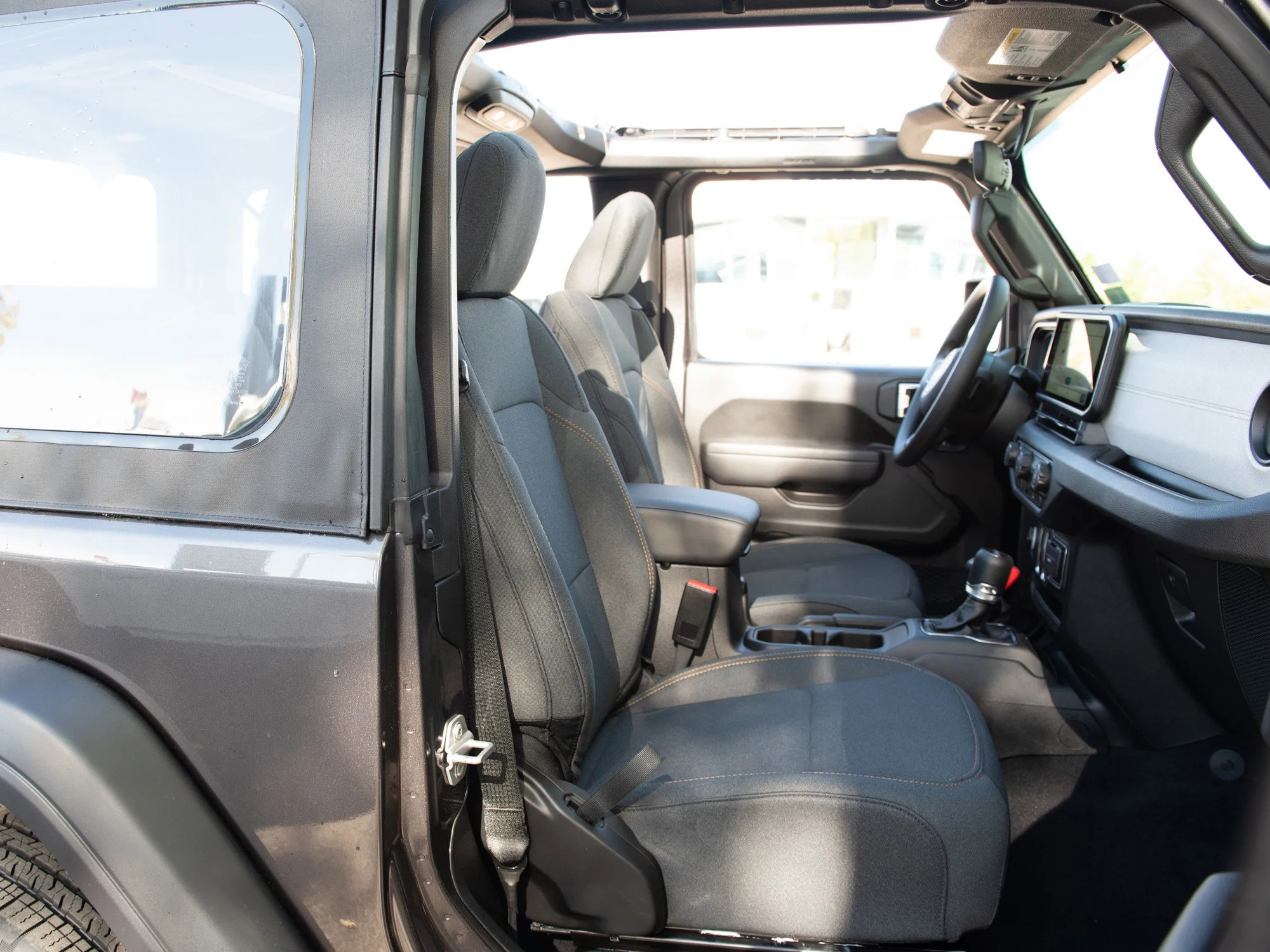 Used 2025 Grey Jeep Sport* 2 Door 4x4, Soft Top, 12 Inch Screen image 17