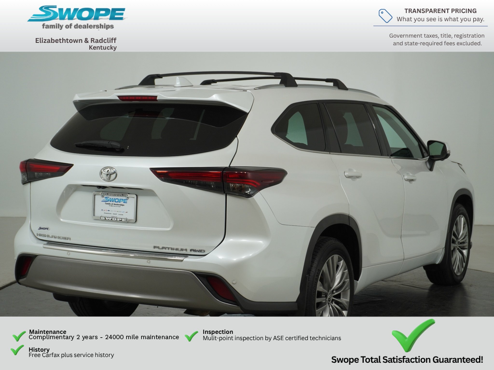 Used 2024 Wind Chill Pearl Toyota Platinum image 3