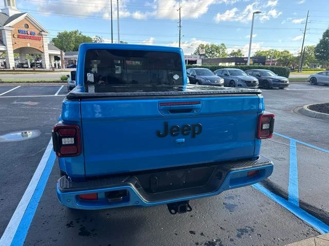 Used 2022 Hydro Blue Pearlcoat Jeep High Altitude image 7