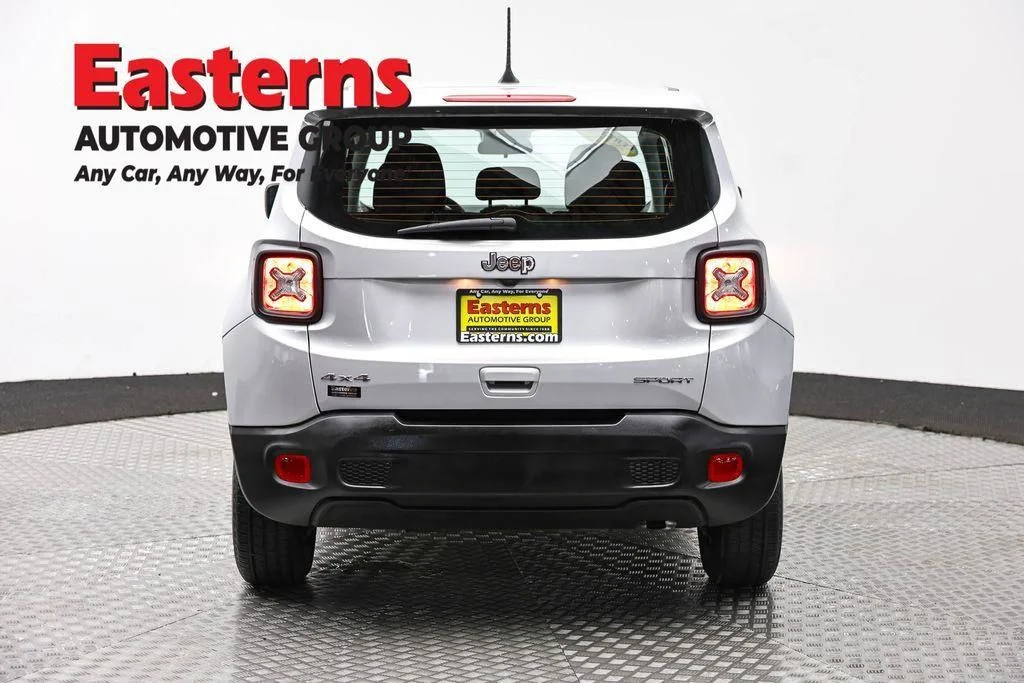 Certified Used 2021 Silver Jeep Sport image 8
