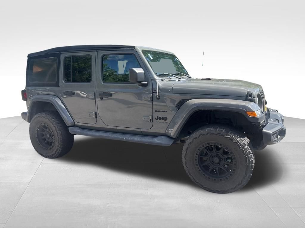 Used 2019 Gray Jeep Unlimited Sahara image 9