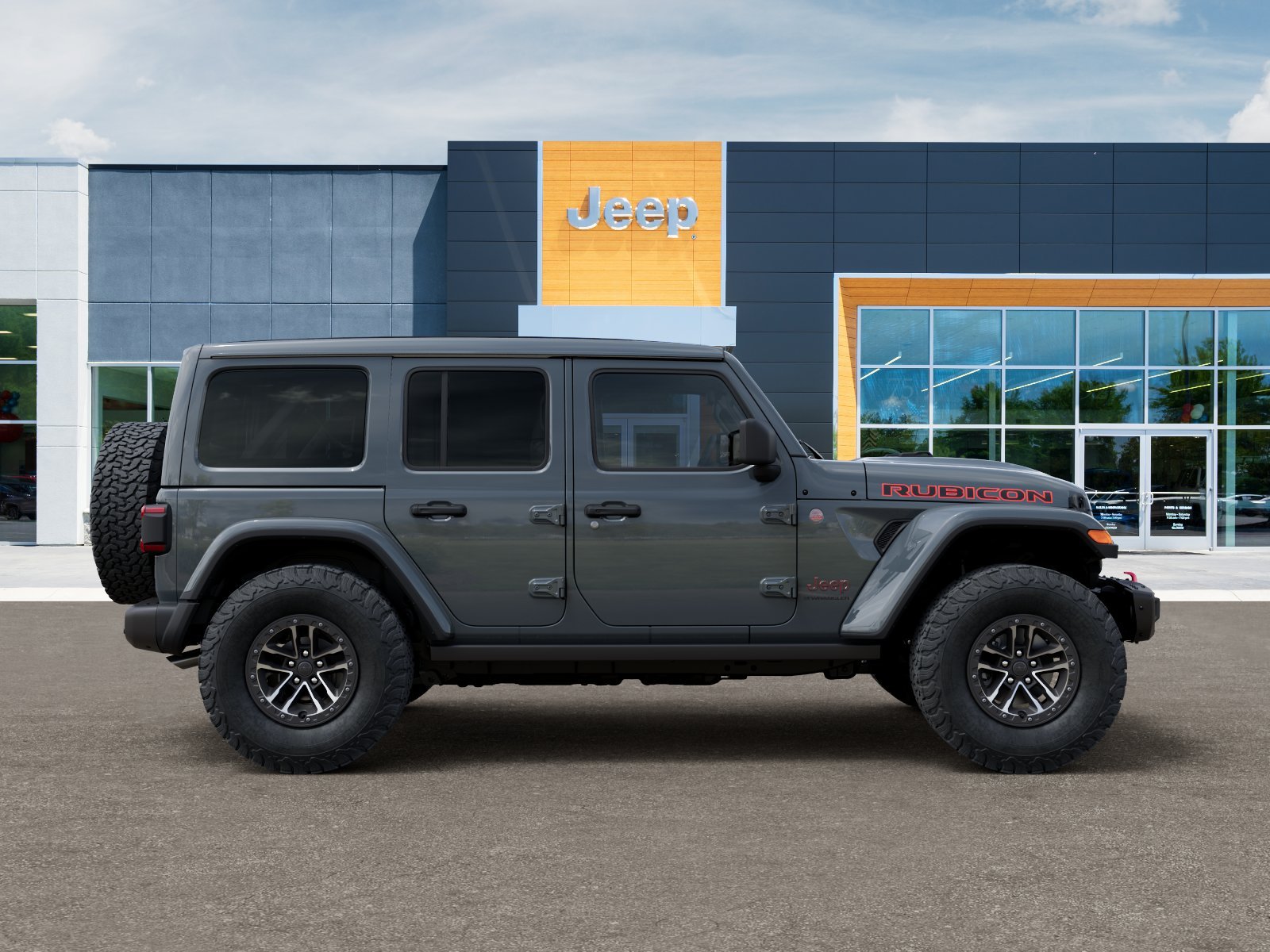 New 2026 Anvil Clear-Coat Exterior Paint Jeep Rubicon X image 47