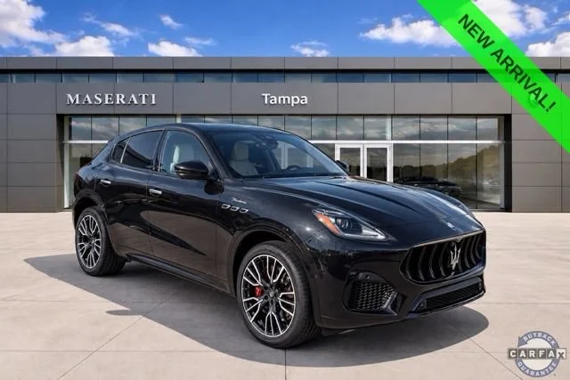 Used 2023 Nero Tempesta Metallic Maserati Modena image 1