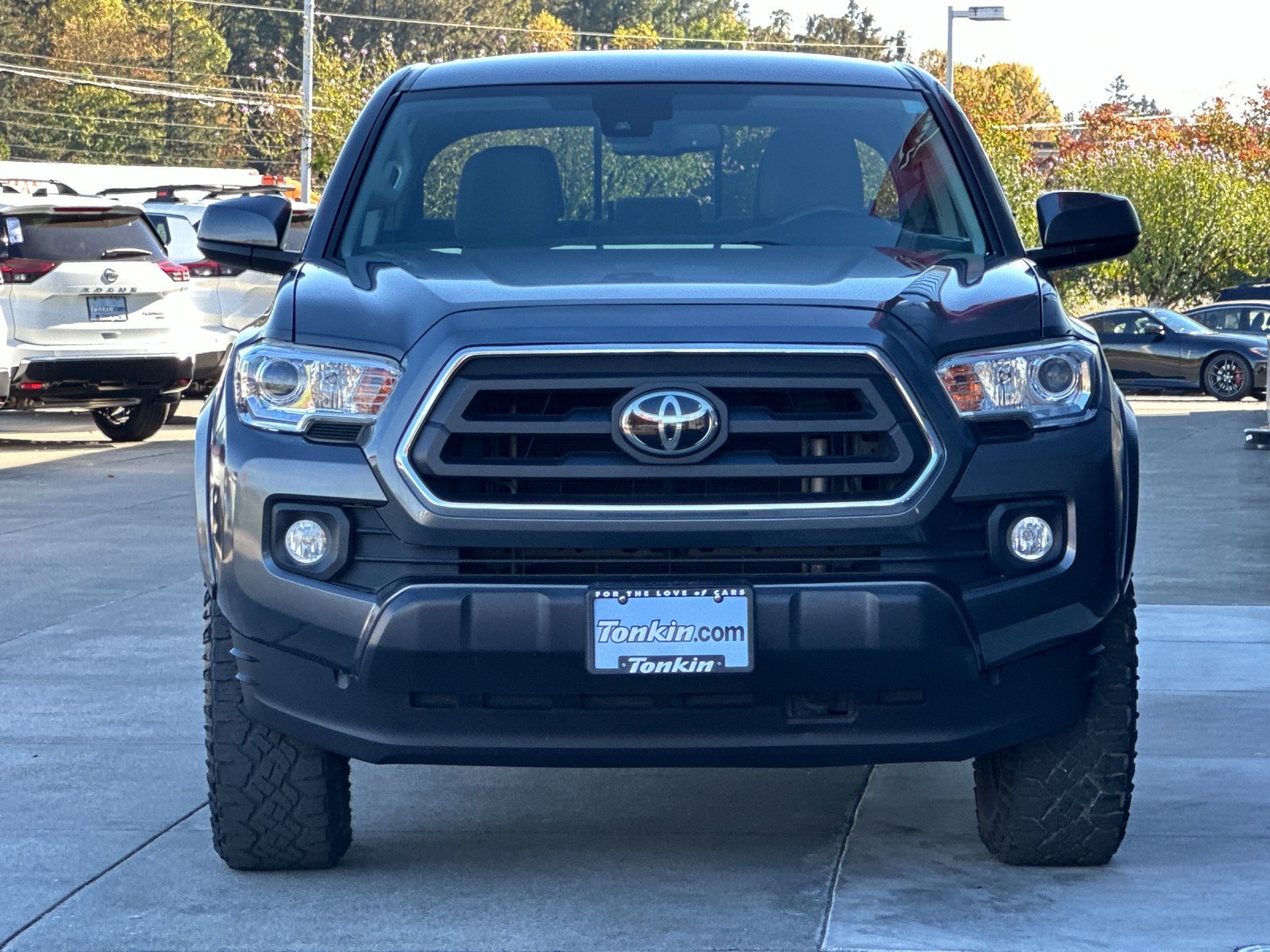 Used 2021 Magnetic Gray Metallic Toyota SR5 image 9