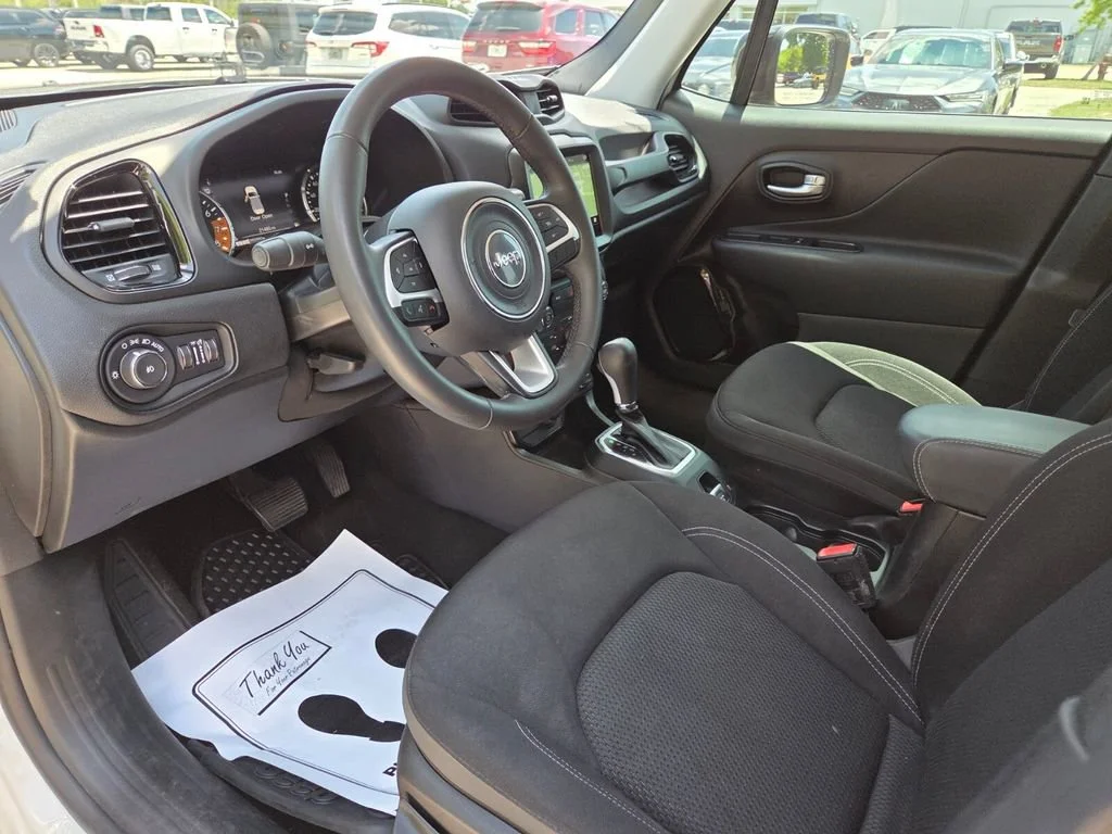Certified Used 2023 Alpine White Clearcoat Jeep Altitude image 23