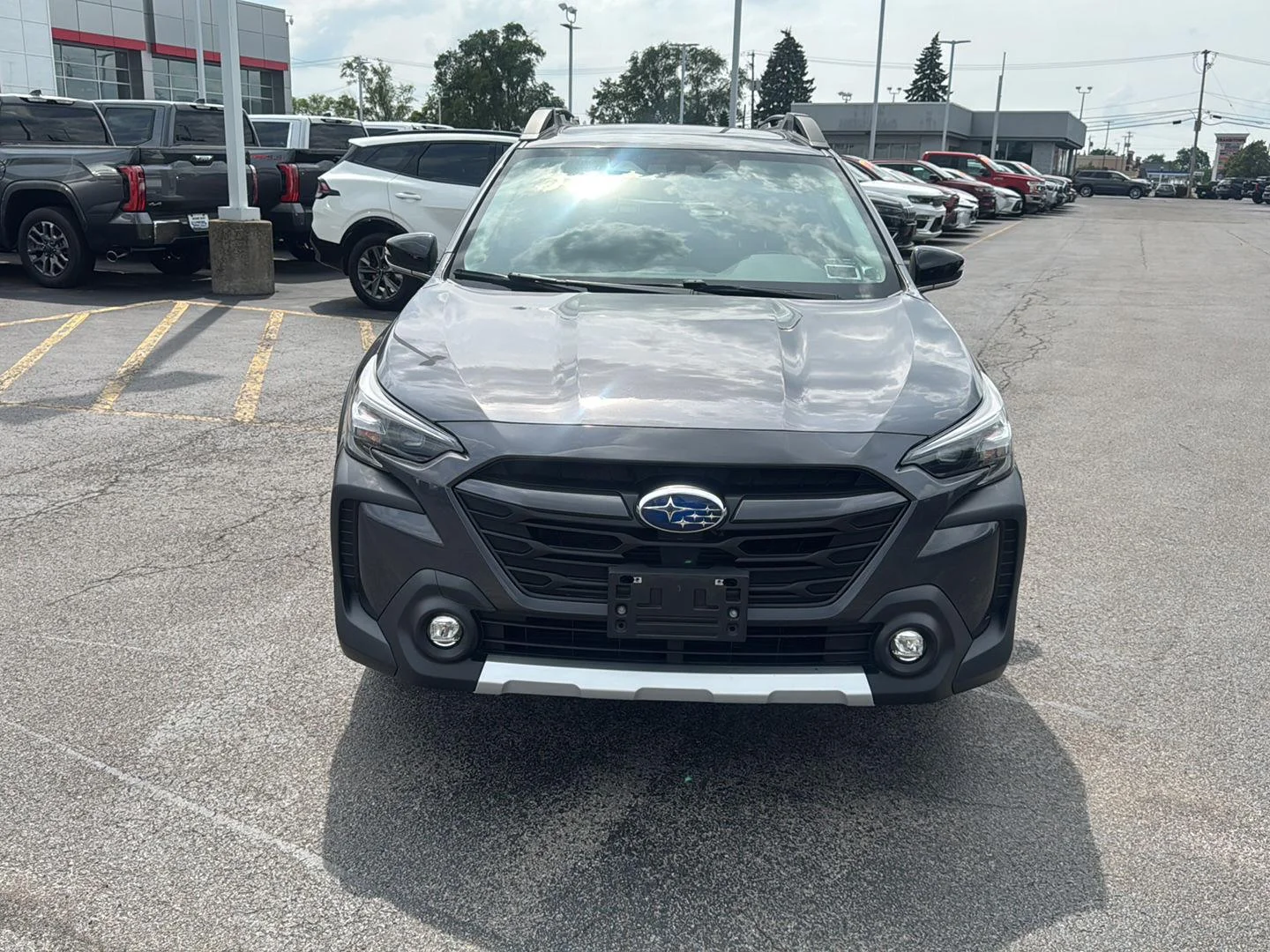 Used 2023 Magnetite Gray Metallic Subaru Limited XT image 2