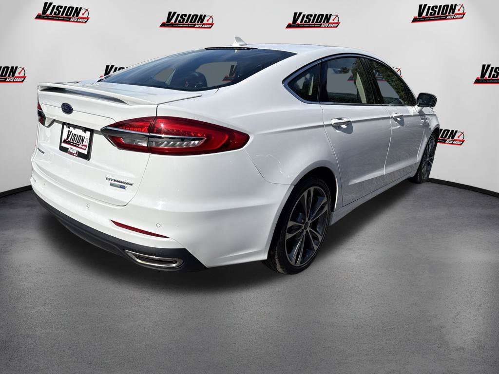 Used 2020 White Ford Titanium image 5