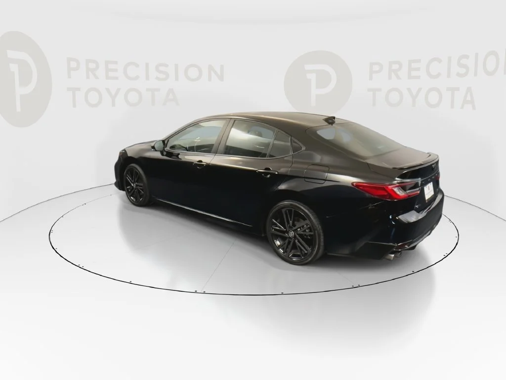 Used 2025 Midnight Black Metallic Toyota XSE image 3