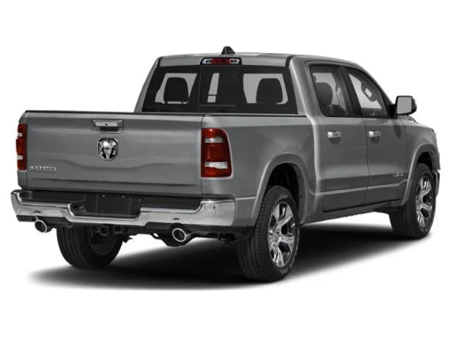 Used 2021 Billet Silver Metallic Clearcoat Ram Laramie image 2