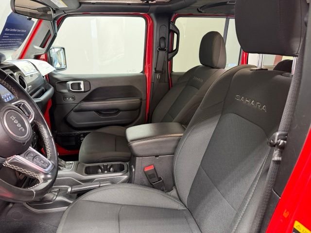 Certified Used 2020 Firecracker Red Clearcoat Jeep Unlimited Sahara image 16