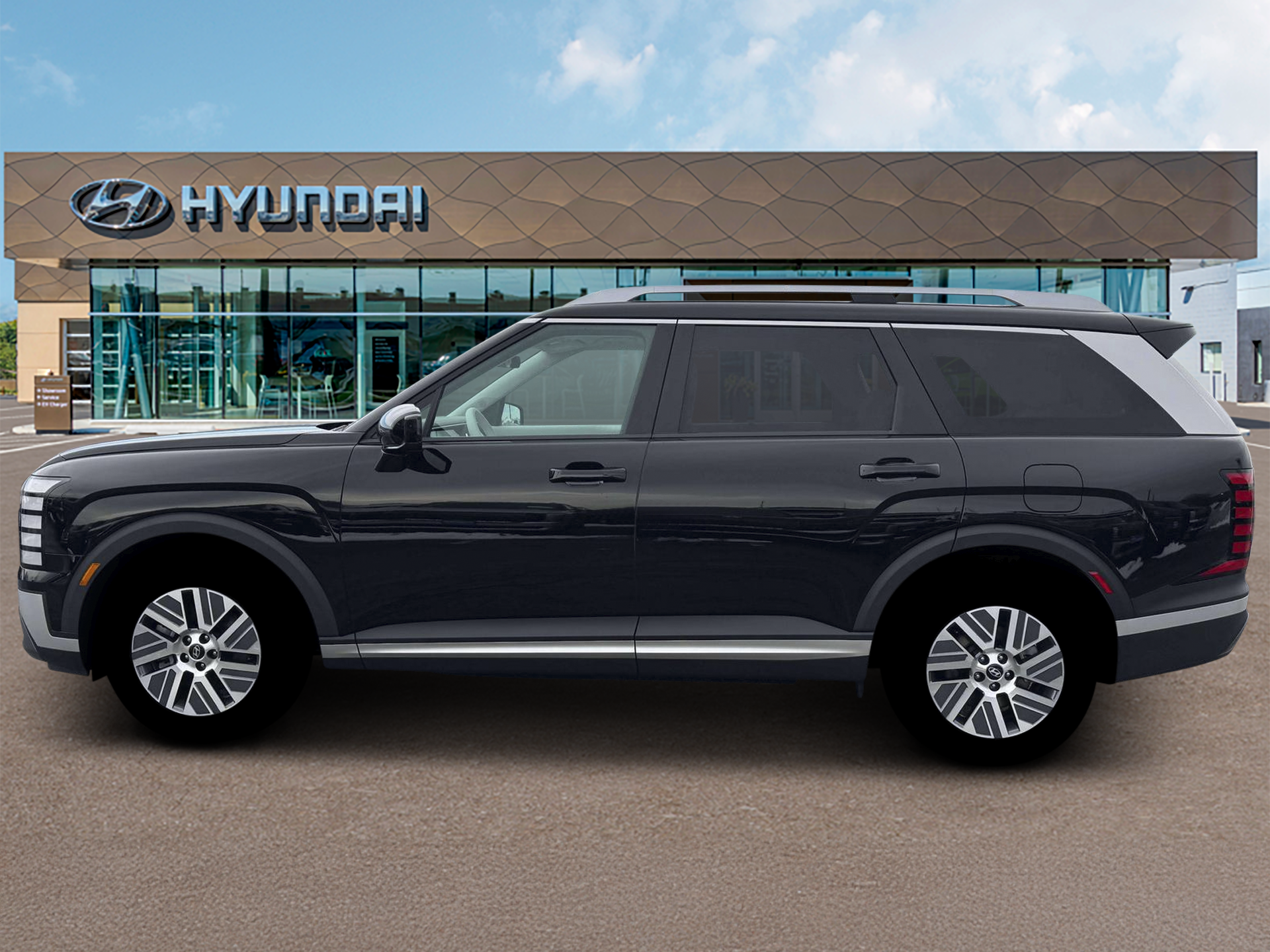 New 2026 Black Hyundai SEL 8P image 3
