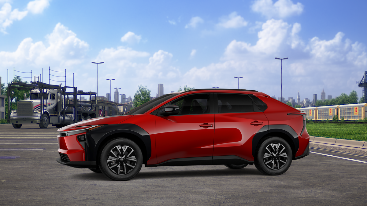 New 2026 Supersonic Red Toyota XLE image 3