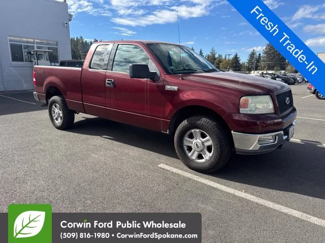 Used 2004 Dark Toreador Red Clearcoat Metallic Ford XLT image 1