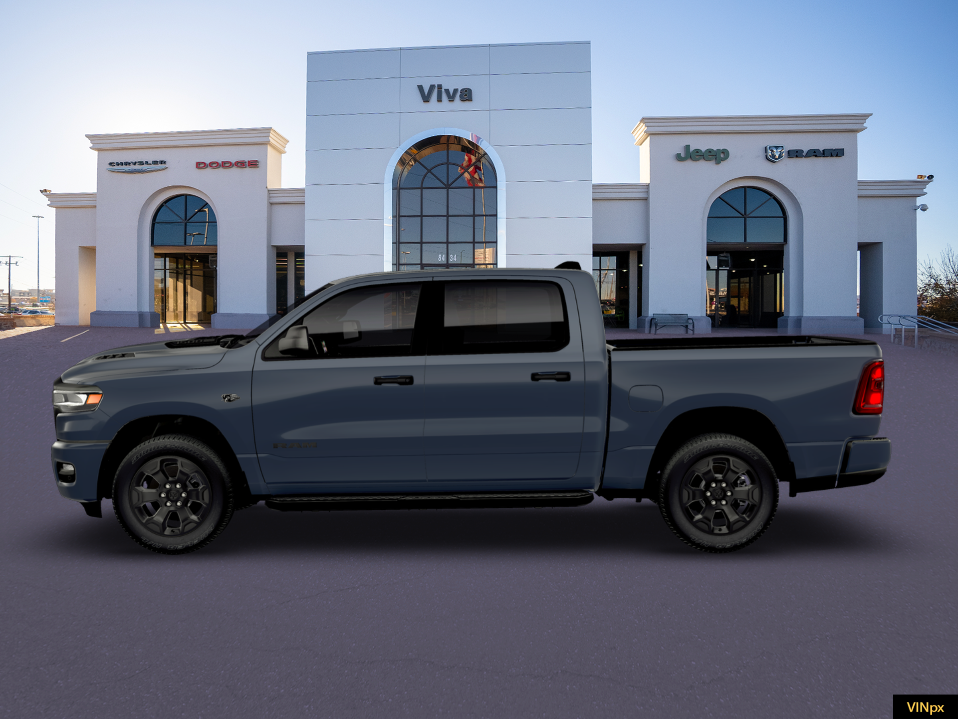 New 2026 Forged Blue Metallic Exterior Paint RAM Express image 15