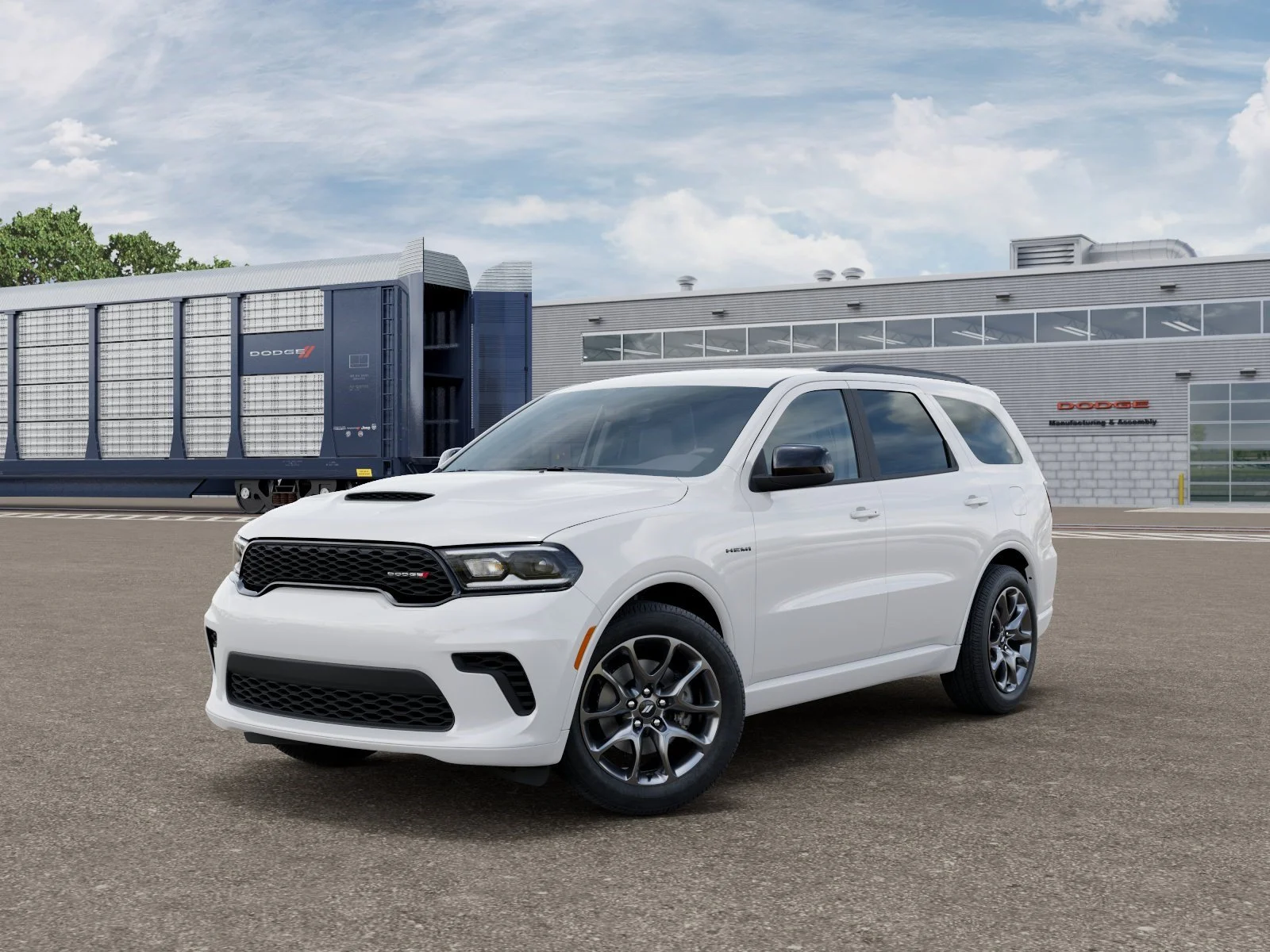 New 2026 White Knuckle Clearcoat Dodge GT HEMI V8 Blacktop image 1