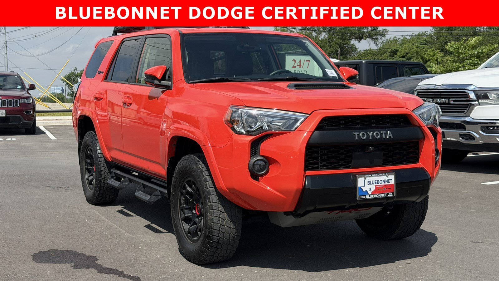 Certified Used 2023 Red Toyota TRD Pro image 3