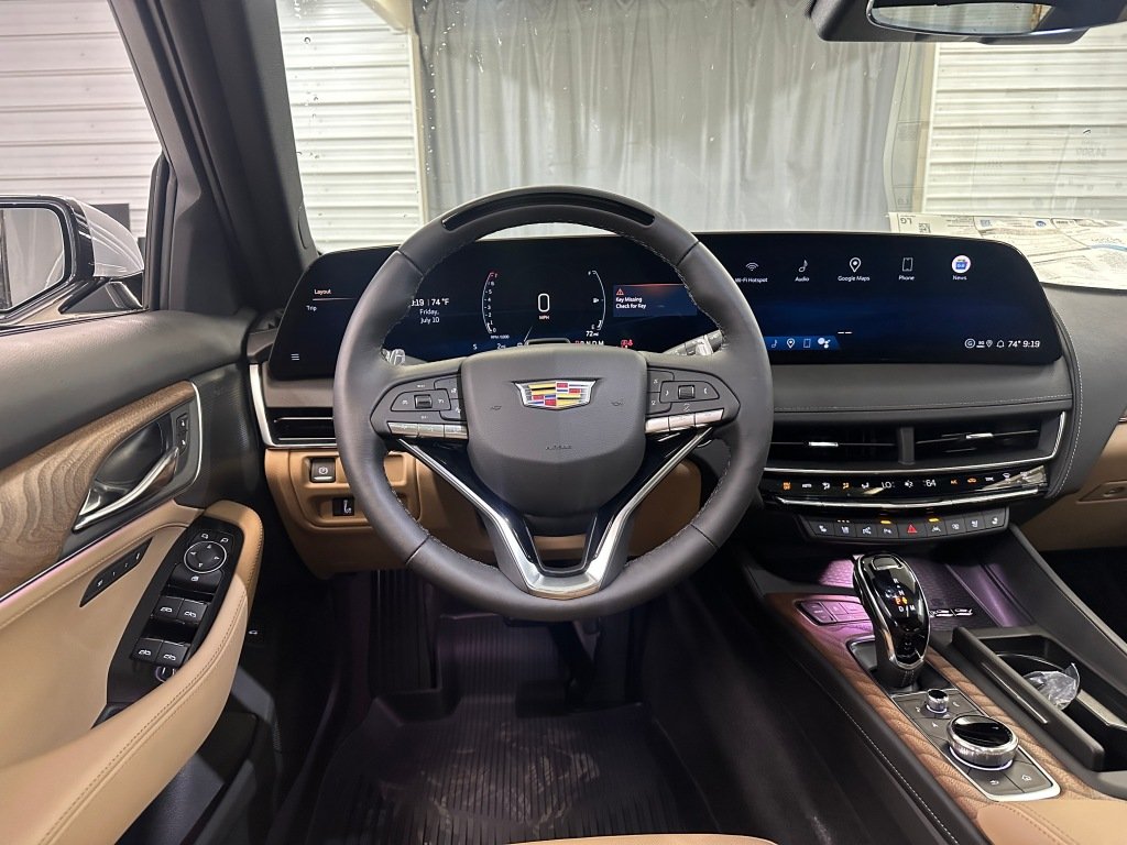 New 2026 Vibrant White Tricoat Cadillac Premium Luxury image 2