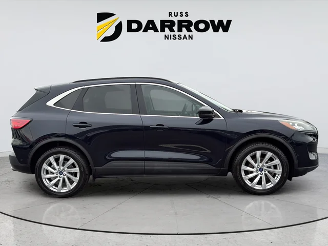 Used 2021 Blue Ford Titanium image 6