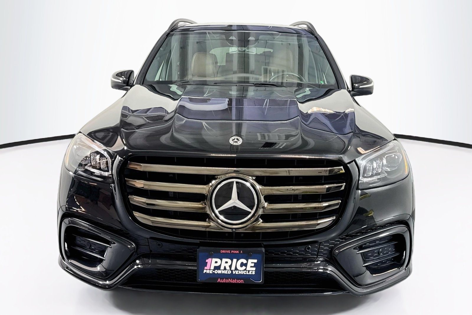 Certified Used 2024 Obsidian Black Metallic Mercedes-Benz GLS 450 image 2