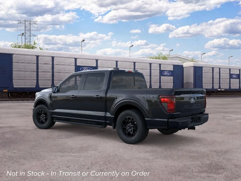 New 2026 Agate Black Metallic Ford XLT image 4