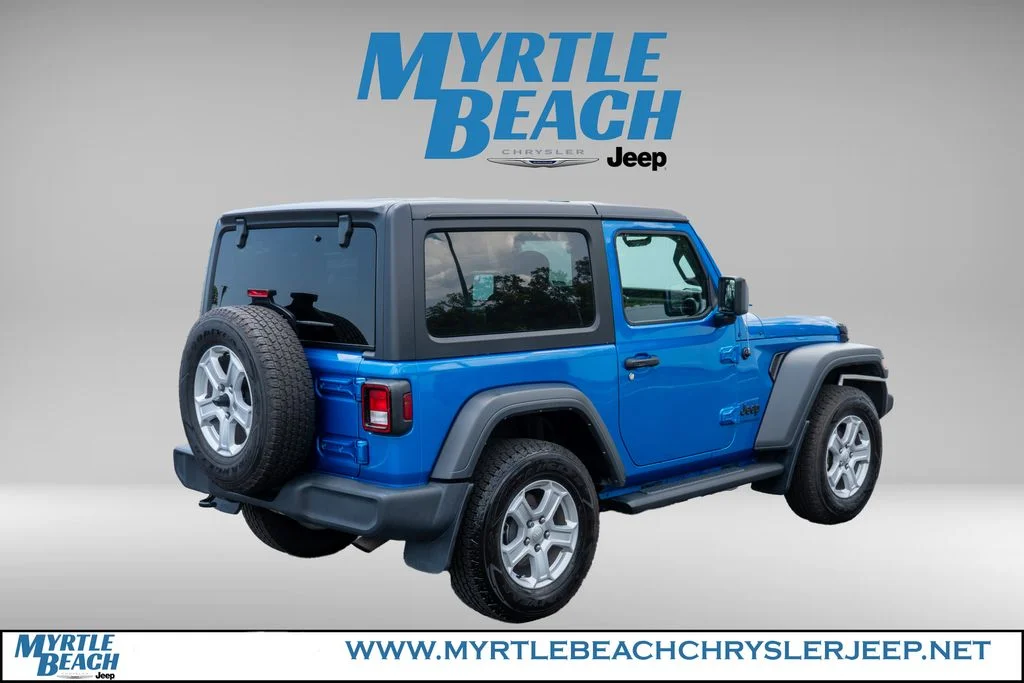 Certified Used 2023 Blue Pearl Jeep Sport S image 6