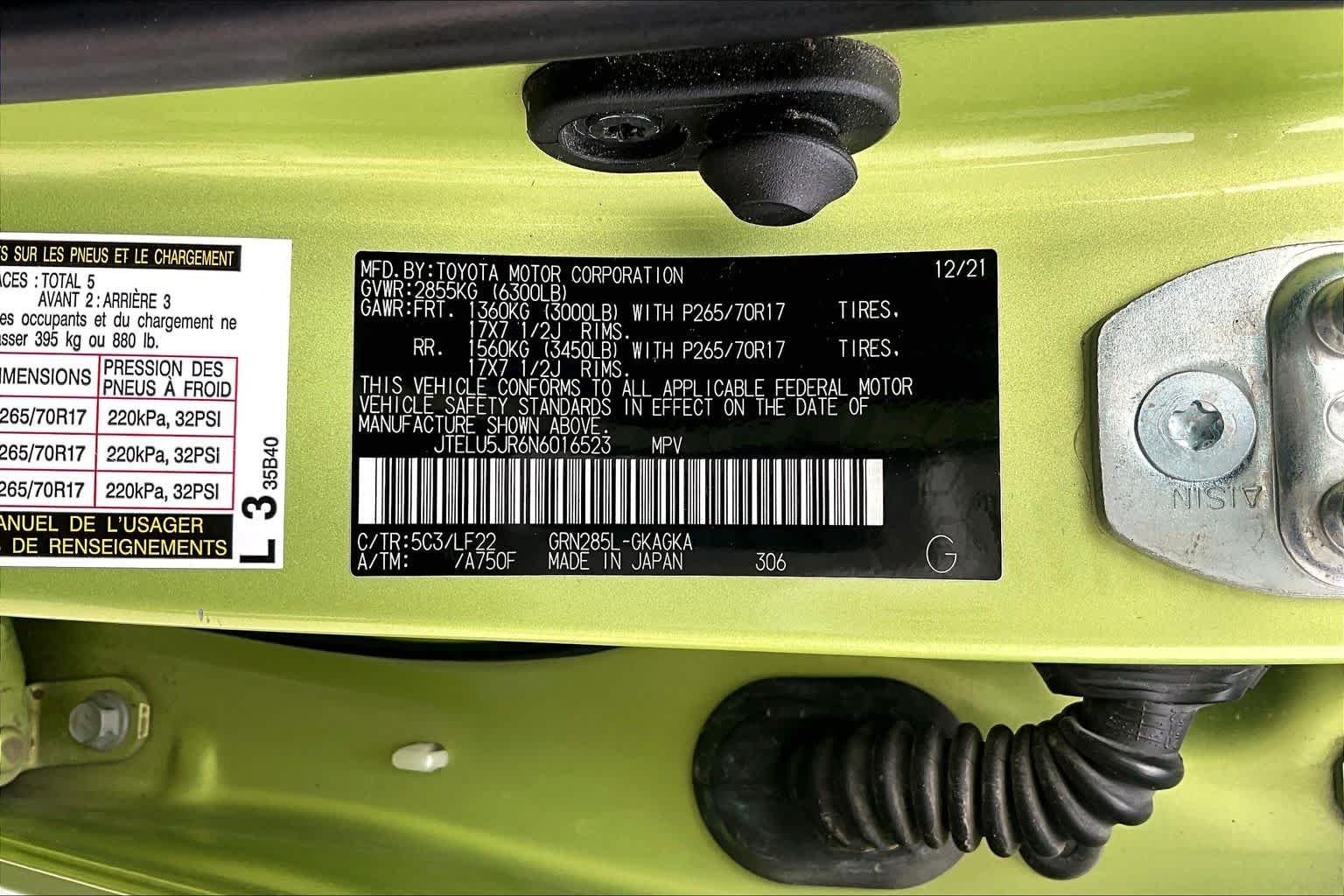 Used 2022 Lime Rush Toyota TRD Pro image 34