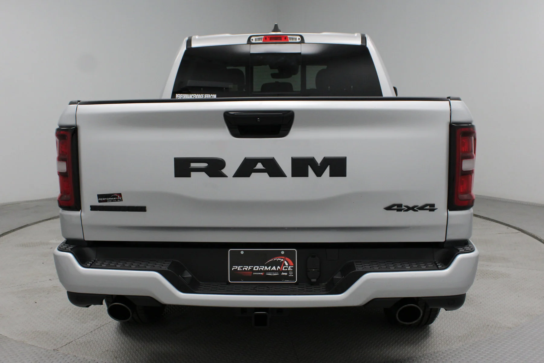 New 2026 Silver Zynith Exterior Paint RAM Big Horn 4x4 Crew Cab 5