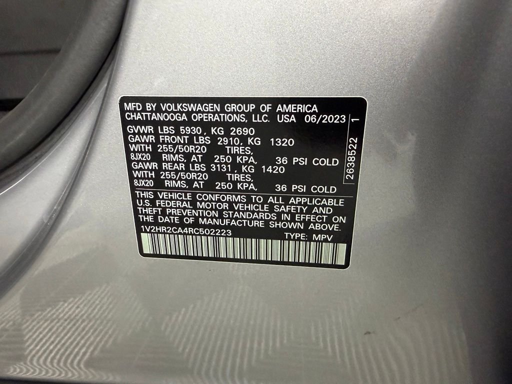 Used 2024 Silver Volkswagen 2.0T SE w/Technology image 25