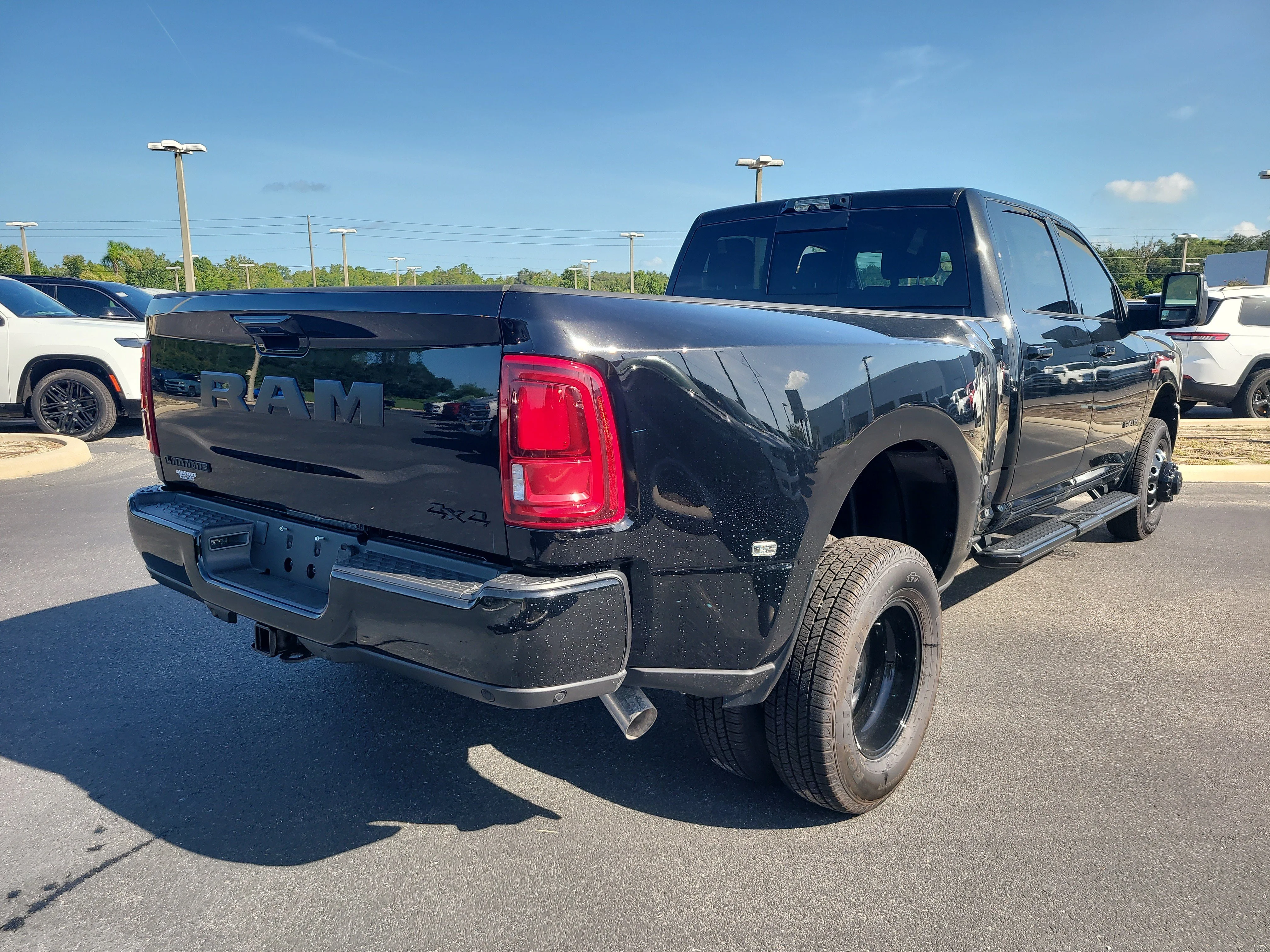 New 2026 Diamond Black Crystal Pearlcoat RAM Laramie image 6