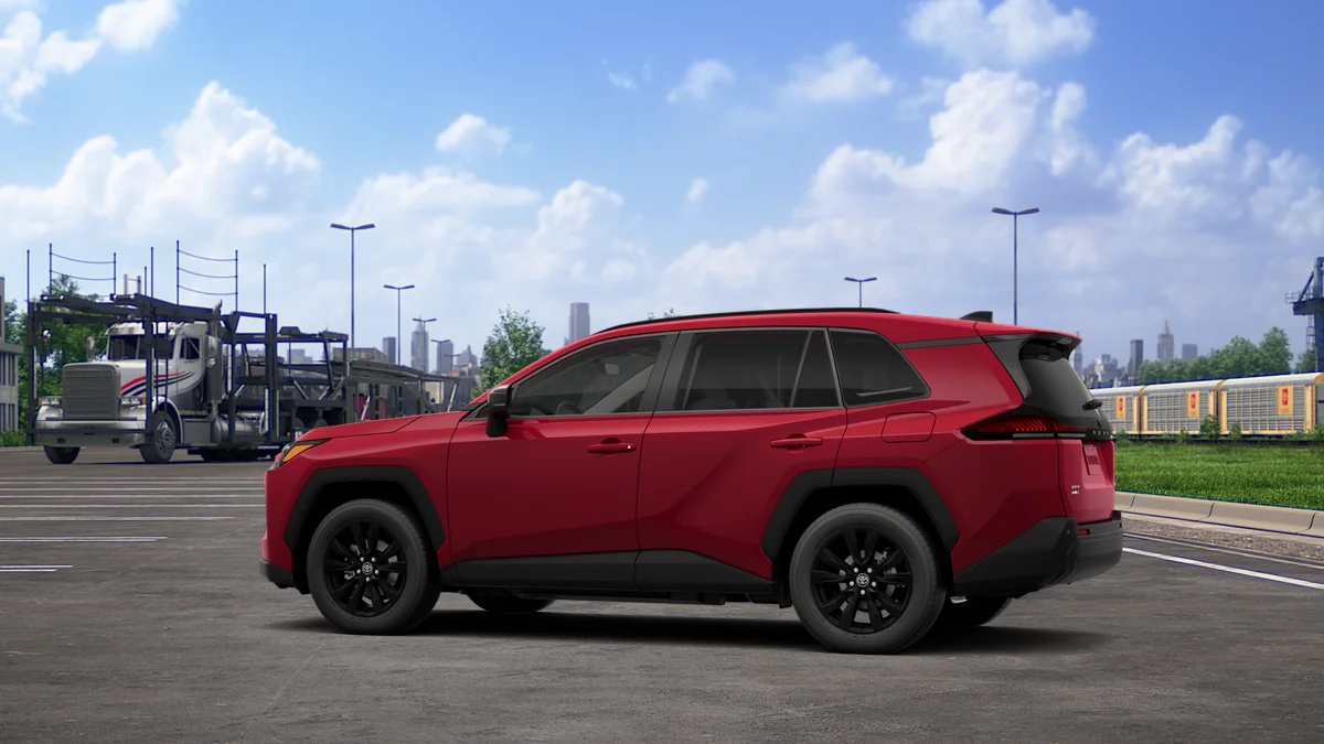 New 2026 Ruby Flare Pearl Toyota XLE Premium image 5